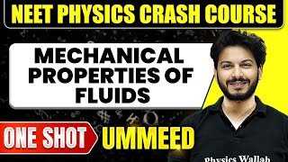 MECHANICAL PROPERTIES OF FLUIDS in 1 Shot All Concepts Tricks amp PYQs  NEET Crash Course  Ummeed [upl. by Airenahs]