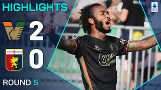 VENEZIAGENOA 20  HIGHLIGHTS  Venezia claim first win of the season  Serie A 202425 [upl. by Presley433]