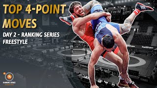 Top 4point moves of Day 2 from the Zagreb Open Ranking Series  Freestyle wrestling WrestleZagreb [upl. by Zeke]