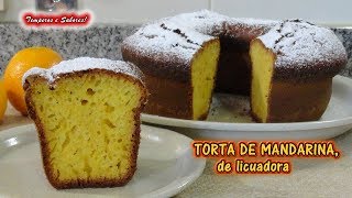 TORTA DE MANDARINA de Licuadora fácil [upl. by Yoshiko]