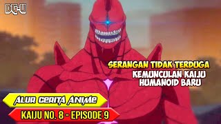 SOSHIRO HOSHINA VS KAIJU NO10 AKA JUGO  ALUR CERITA ANIME KAIJU NO8  EPISODE 9 [upl. by Leanne]