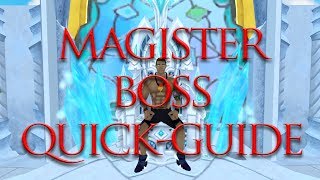 MAGISTER BOSS QUICKGUIDE RS3 NEW BOSS [upl. by Adrienne]