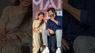 Sai Pallavi and Sivakarthikeyan at Amaran Success Meet saipallavi sivakarthikeyan Amaran [upl. by Timothea259]