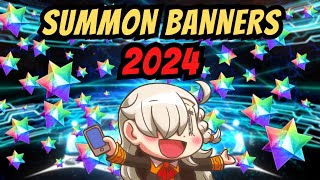 Fate Grand Order  All Summon Banners For 2024  FGO NAGlobal Ver [upl. by Katushka6]