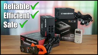 Enermax Power Supplies Marblebron Cyberbron Tested [upl. by Eimrej]