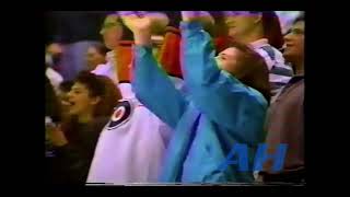 NHL Nov 23 1991 Dan KordicPHI v Randy McKayNJ x2 Clips Philadelphia Flyers New Jersey Devils [upl. by Laeno107]