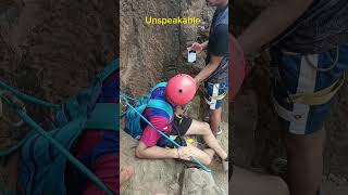 Type of Trekkers 😂  Moroshicha Bhairavgad  Rock climbing and rappelling  Sahyadri  Hardest Trek [upl. by Nannarb682]