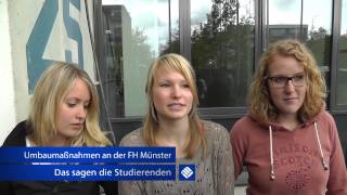 FHernseher Folge 4  Umbaumaßnahmen an der FH Münster [upl. by Audras149]