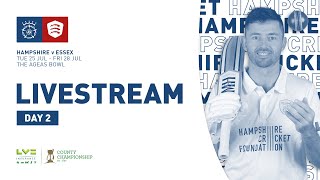 Live Stream Hampshire v Essex  LV County Championship Day Two [upl. by Gwenette513]