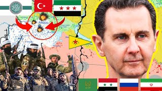 ⚠️La GUERRA en SIRIA se REACTIVA 🇸🇾🏴¿Qué está Pasando y Quiénes Combaten [upl. by Nosmas262]