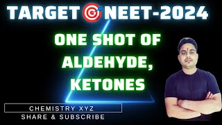 NEET PYQS I NEET UG2024 I Target 🎯2024 ALDEHYDE  KETONES amp CARBOXYLIC ACIDS [upl. by Quitt817]