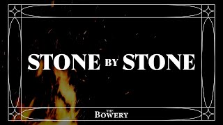 Stone By Stone  The Bowery  Official Lyric Video  Time and Again Album [upl. by Emiaj]