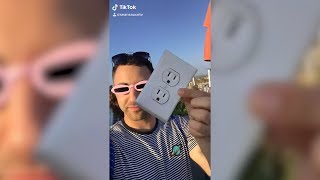 FAKE OUTLET PRANK  Original TikTok seansaucetv [upl. by Darn]