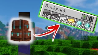 SOPHISTICATED BACKPACKS 1181 TUTORIAL COMPLETO  MINECRAFT MODS [upl. by Dnivra]