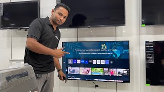 Samsung Crystal 4K Pro Led Tv BU8000 Series 2022  Unboxing And Review [upl. by Derraj]