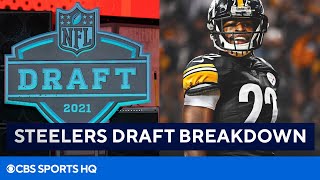 2021 NFL Draft Breakdown of Steelers Draft Picks  CBS Sports HQ [upl. by Yrrak344]