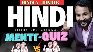 HINDIA  HINDI B FULL REVISION MARATHON MOST IMPORTANT QUESTION OF HINDI MENTI QUIZ LIVE CLASS 10 [upl. by Hada]