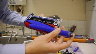 How to clean and maintain the Dyson V8 Cordless Vacuum Cleaner [upl. by Rubenstein]