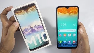 Samsung Galaxy M10 Budget Smartphone Unboxing amp Overview [upl. by Oicor]