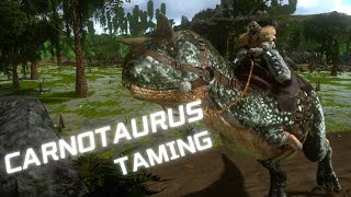 CARNOTAURUS TAMINGARK Survival Evolved Mobile [upl. by Pudendas]