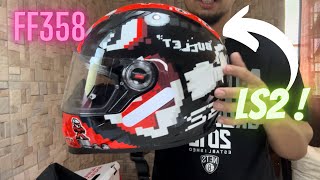 Umboxing capacete LS2 FF358 Bullet [upl. by Mazel]