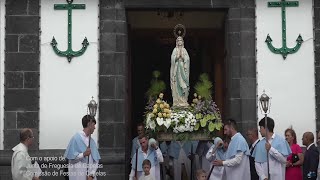 DIRETO  Recolha da Procissão  FESTAS DE NOSSA SENHORA DE LURDES  MATRIZ VILA DE CAPELAS  2024 [upl. by Alimat]