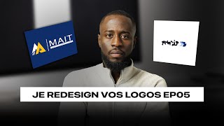 Je critique et Redesign vos Logos EP 05 [upl. by Casilde]