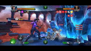 Kate Bishop vs Ex StarLord  124 secs  LOL  MCOC [upl. by Ecnerrat]