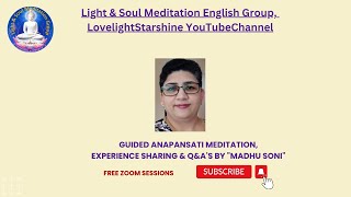 27 Nov Happy Thanksgiving amp Gratitude Guided Anapansati meditation Experience QampA by Madhu Soni [upl. by Ennayar200]