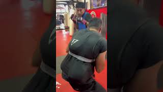 Working double leg entrance with weighted vest [upl. by Zacherie87]