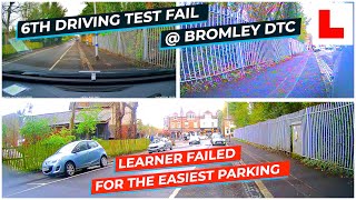 LEARNER FAILED 6TH DRIVING TEST EP23  4TH APR 2024 1014AM DRIVINGTESTVIDEO OJKENNY BROMLEYDTC [upl. by Bremble]