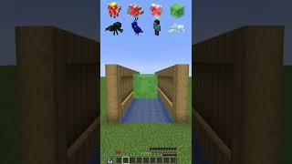 Water River vs Mob Abilities meme shorts minecraft [upl. by Nagel]