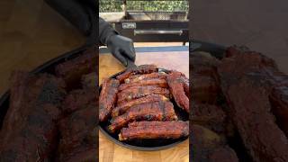 Grilled bbq glazed ribs [upl. by Ednalrym178]