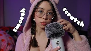 ASMR Upclose Soft Kisses Wet Mouth Sounds and Gentle Head Scratches [upl. by Farny]