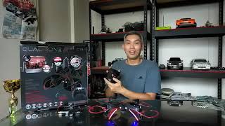 RC REVIEW Quadrone X HD Drone Unboxing and Test Flight by a Newbie [upl. by Callahan]