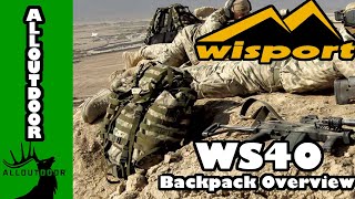 Alloutdoor  Wisport Interview  WS40 Backpack [upl. by Hairaza601]