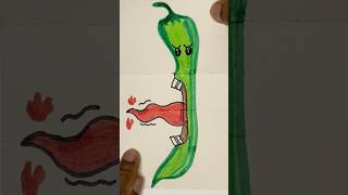 Drawing activities 🌶️ art drawing artandcraft easydrawing funactivities shorts youtubeshorts [upl. by Lissner704]