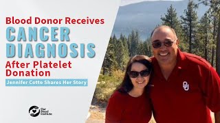 Blood Donor Receives Cancer Diagnosis After Platelet Donation [upl. by Karol]