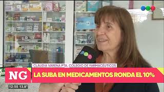 Aumento de medicamentos  Telefe Rosario [upl. by Orazal]