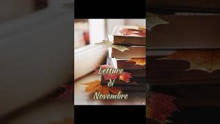 Letture del mese 🍂🍁 wrap up🤎 shortvideo november [upl. by Mossberg]