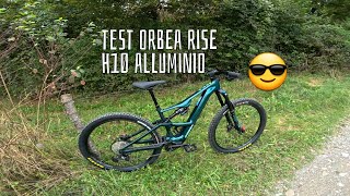 Orbea Rise H10 alluminio lho provata [upl. by Anhsirk508]