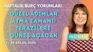 Güzel adımlar atma zamanı Terazilere güneş açacak 2329 Eylül 2024 Haftalık burç yorumları [upl. by Aicirtel543]