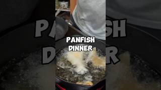 This Panfish Dinner Will Make You Hungry 🔥 fishing cooking [upl. by Nosecyrb525]