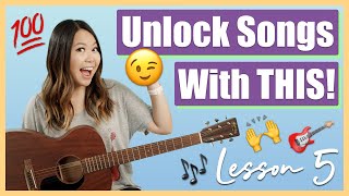 Guitar Lessons for Beginners Episode 5  The Accessory Every Beginner NEEDS Unlock 100s of Songs [upl. by Sisto657]