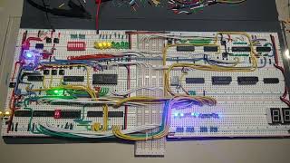 My 8bit TTL Computer 2  Jumpy [upl. by Emse929]