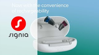 Silk IX readytowear rechargeable hearing aid  Signia Hearing Aids [upl. by Gareri302]