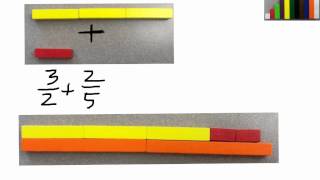 Intro to Cuisenaire Rods for Fractions [upl. by Block]