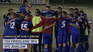 TSV Friedland 1814  VFC Anklam 30102024 [upl. by Hogen]