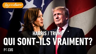 Trump  Harris qui sont les deux candidats à la présidence des USA  On texplique en dessins [upl. by Flanagan346]