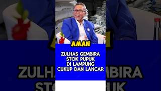 Mendag Zulkifli Hasan menjamin stok pupuk di Llampung cukup dan lancar [upl. by Tadashi]